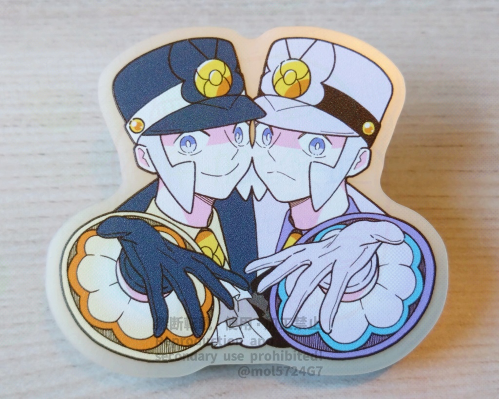 【NEW】Mマスアクリルバッジ ますますEX