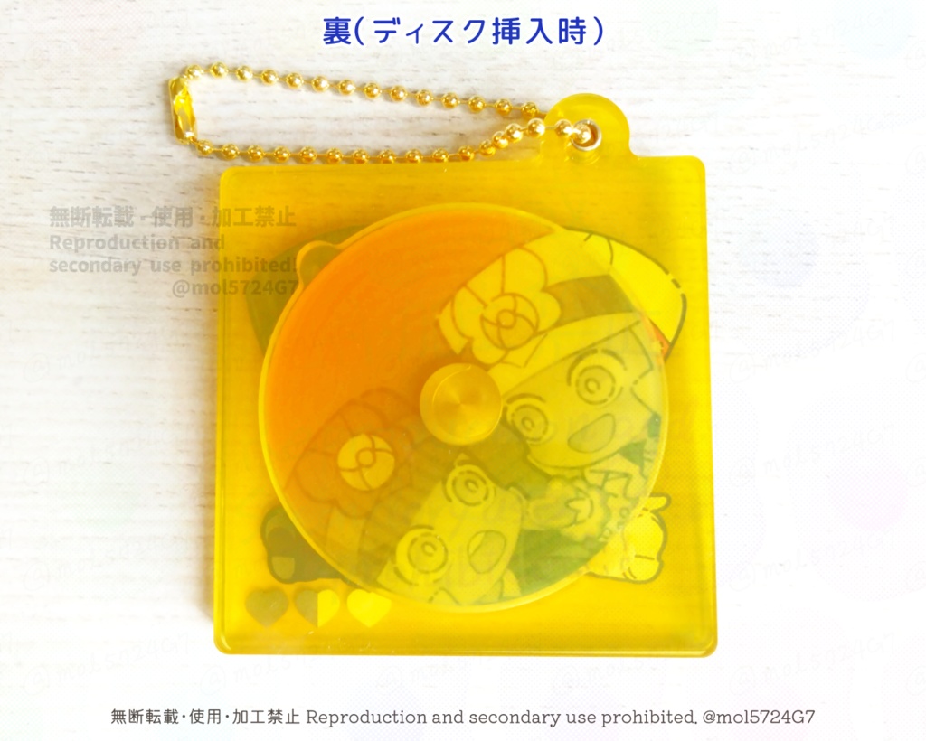 【5/1(金)21:00より頒布開始予定】MマスCD風アクキー