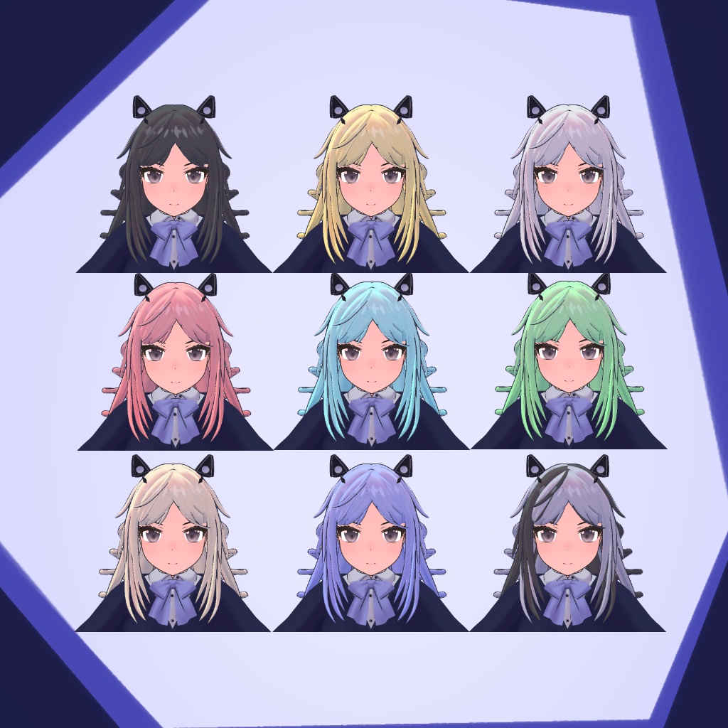 オリジナル3Dモデル「Tempest -テンペスト-」