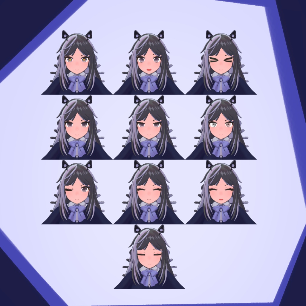 オリジナル3Dモデル「Tempest -テンペスト-」