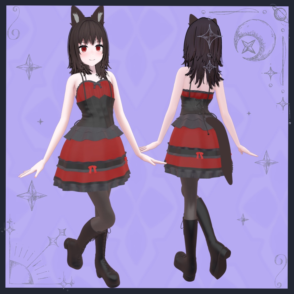 オリジナル3Dモデル「アセロラ_acerola」