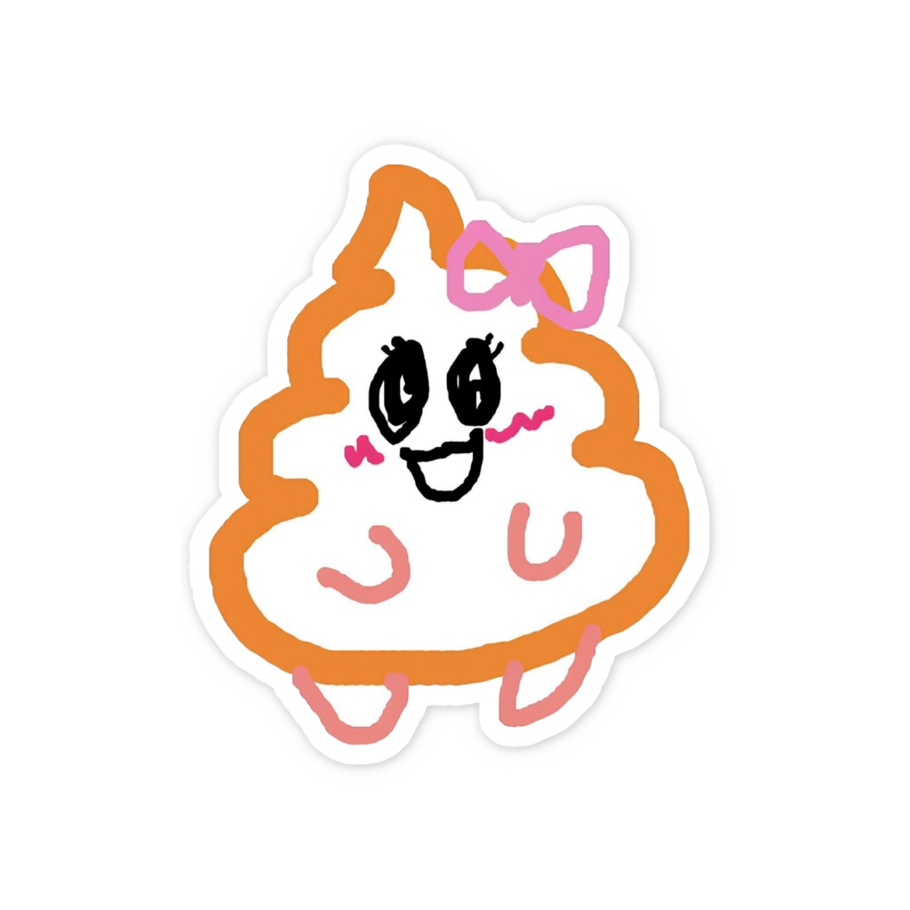 うんちぃちゃん ステッカー