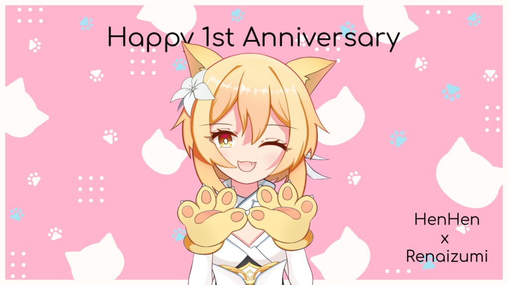 [Free] Neko Lumine Live2D Model