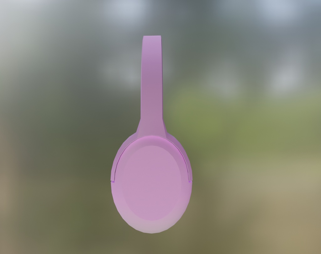ヘッドホン(VRChat想定)