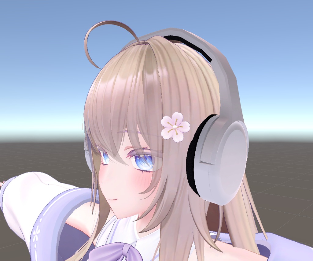 ヘッドホン(VRChat想定)