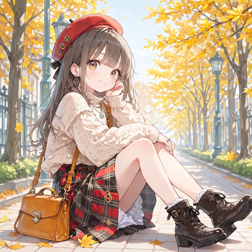 秋の女の子画像(非エロ）