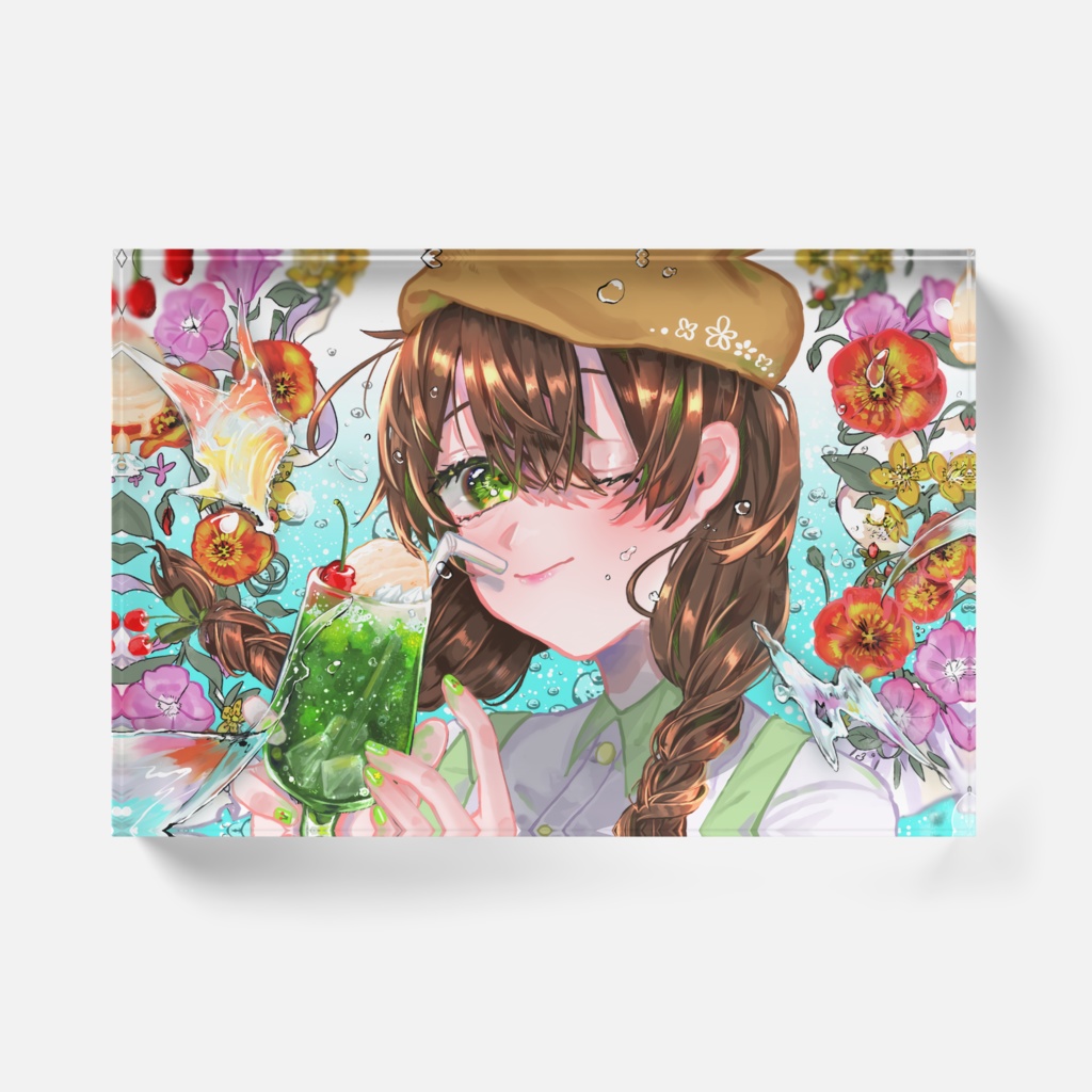 【1stオリジナルソング記念】しゅわしゅわ☆ダイアリーアクリルブロック / 東雲乃杏