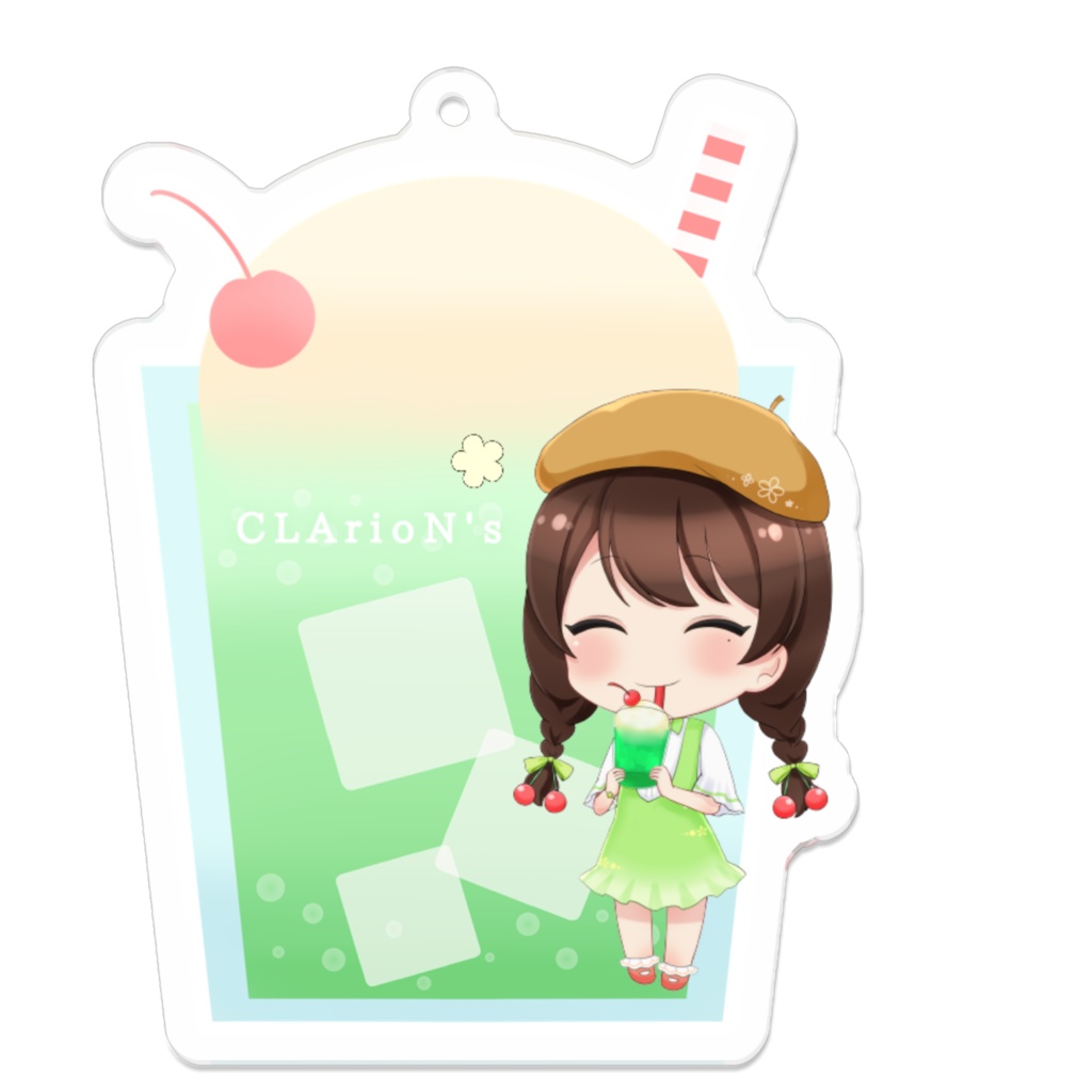 【CLArioN's】しゅわしゅわのあちゃアクキー / 東雲乃杏