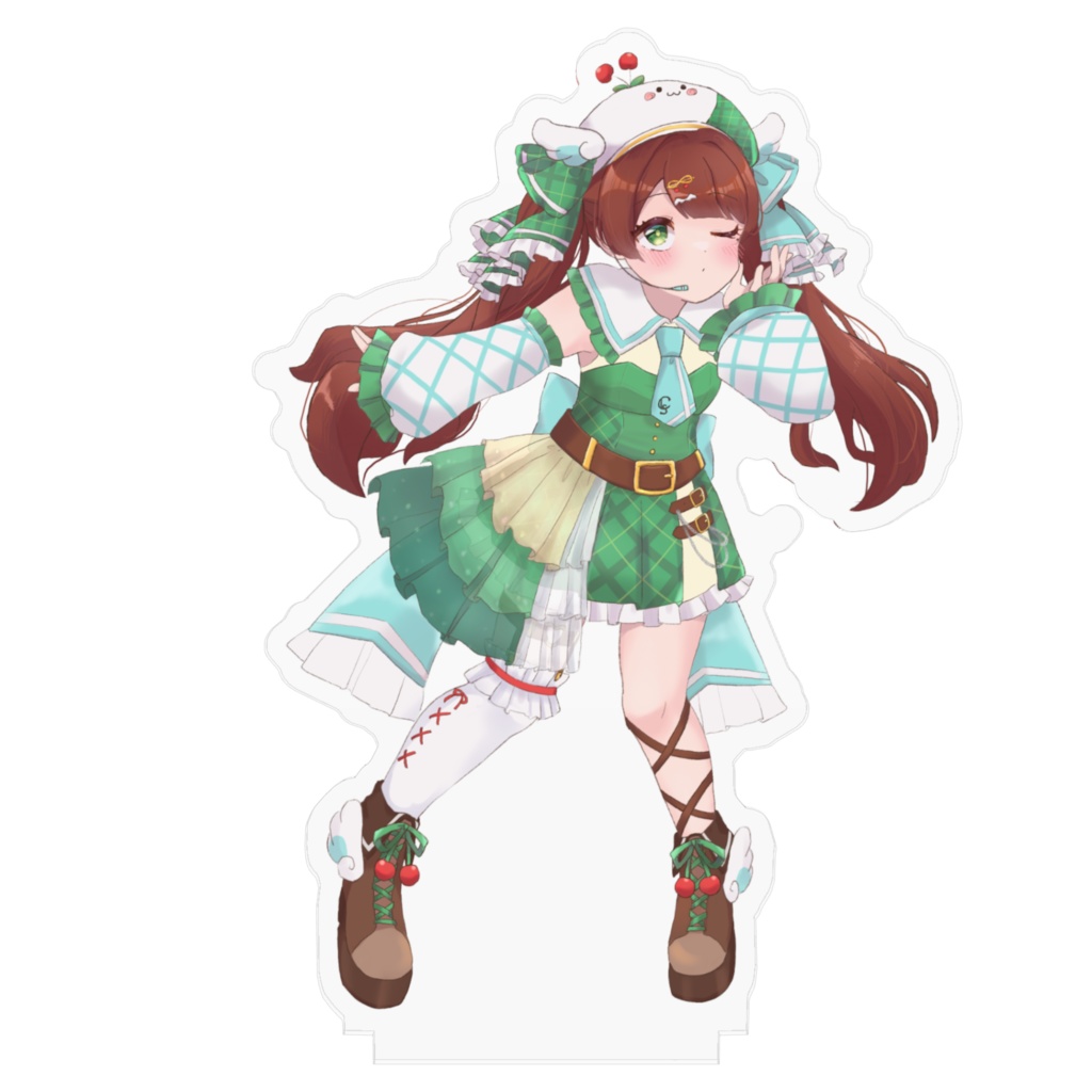 【3Dお披露目記念】しゅわしゅわアクリルフィギュア【東雲乃杏】