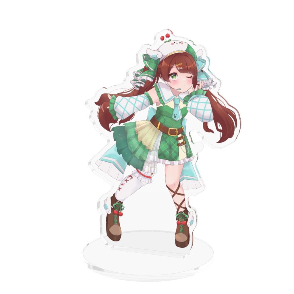 【3Dお披露目記念】しゅわしゅわアクリルフィギュア【東雲乃杏】