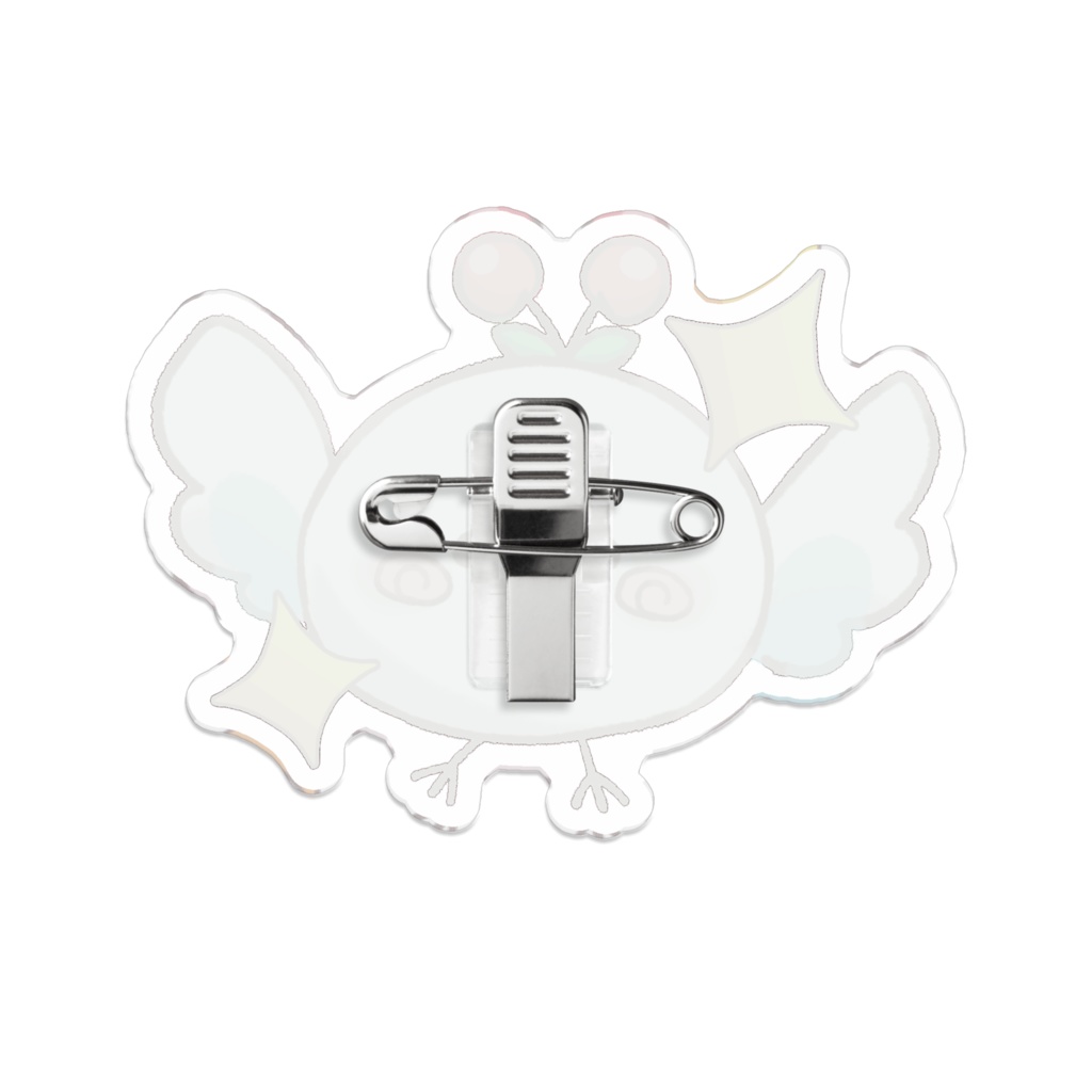 【メンシ開設記念】ちぇりぱたとおでかけしよ♪アクリルバッジ【東雲乃杏】