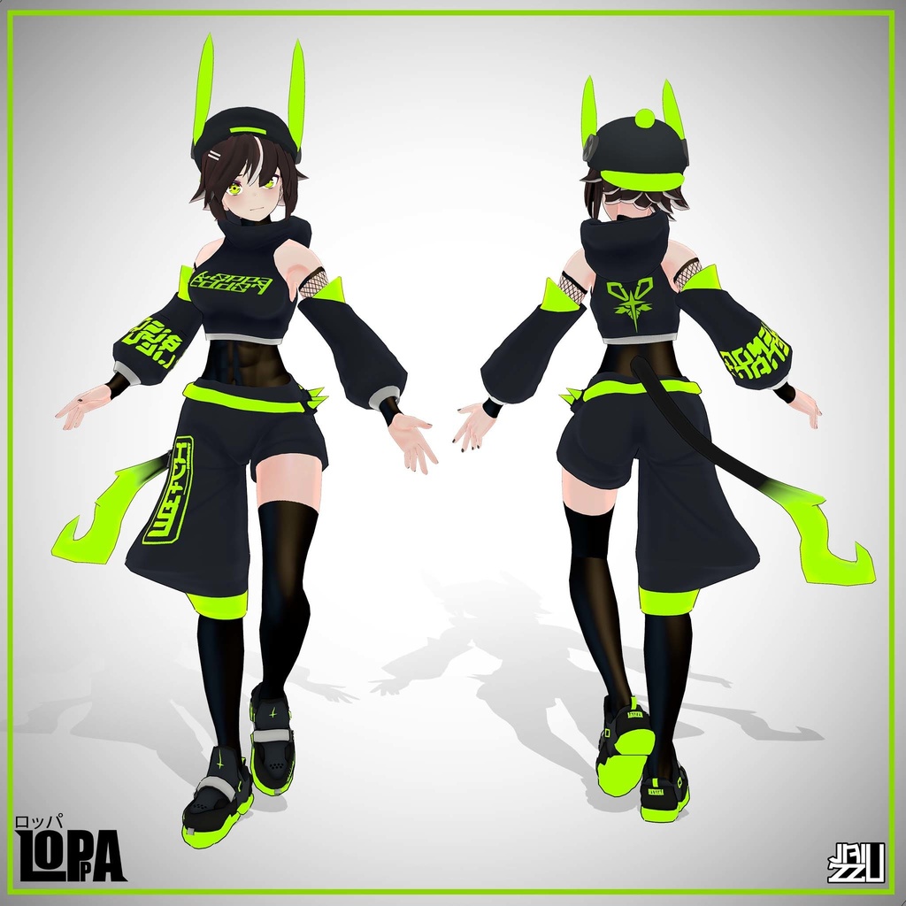 Loppa - ロッパ [オリジナル3Dモデル]。 - Jaizzu Studio - 2/5