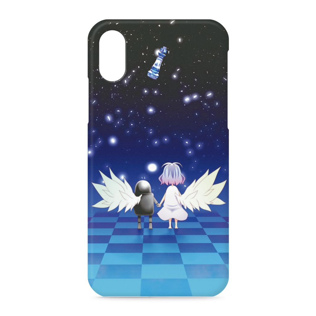 人形と少女のiPhoneケース