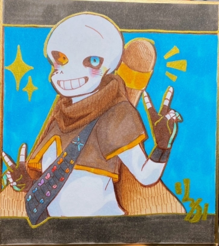 インクミニ色紙