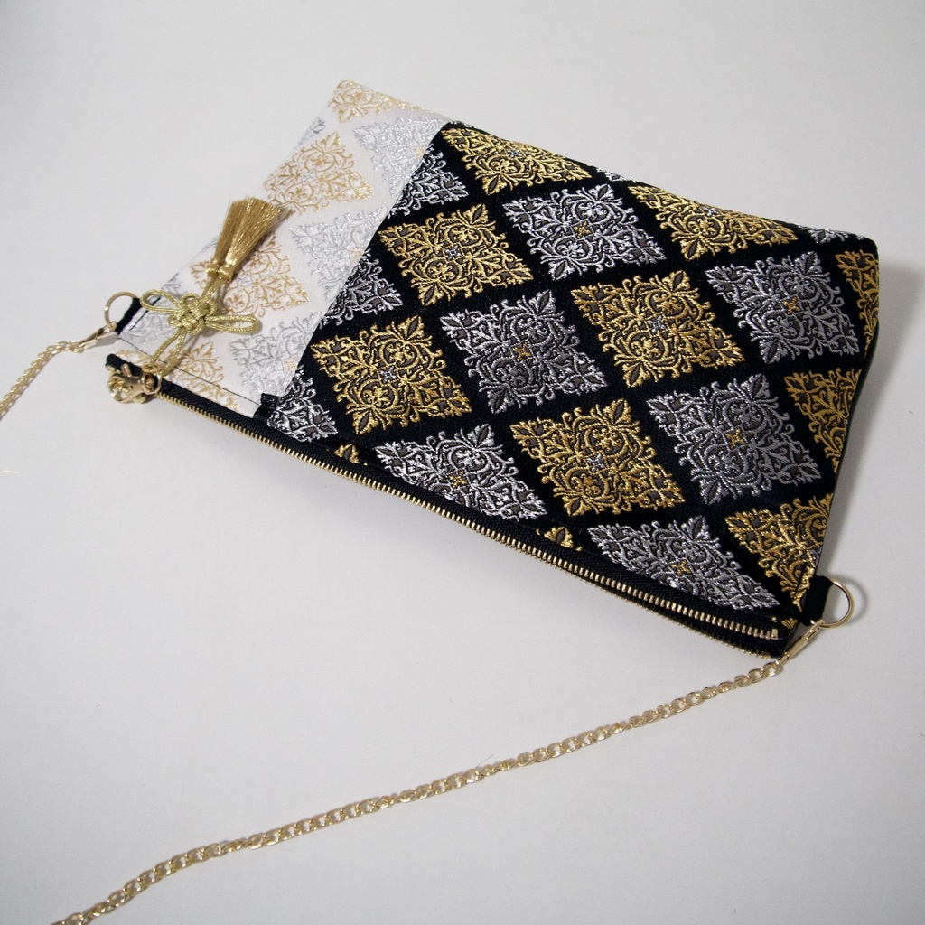 斜めがけペンライトケース【源氏兄弟柄 】