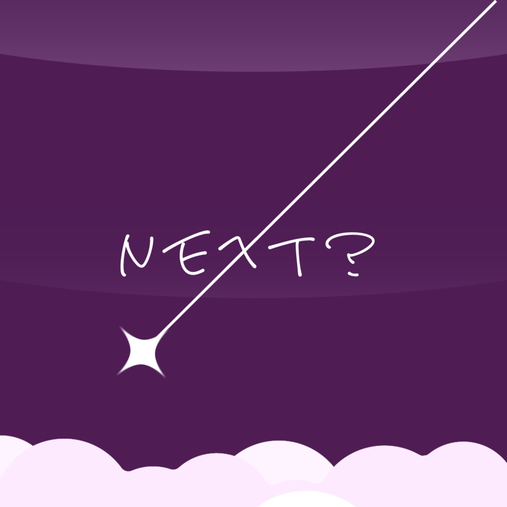 【フリー素材/3色】夜と流星のシーンチェンジ素材(トランジション)【配信素材/VtuberAssets】