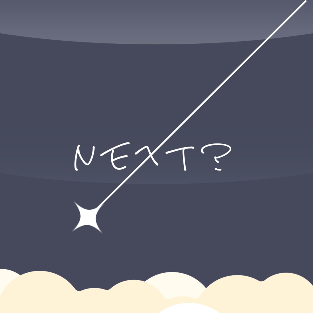 【フリー素材/3色】夜と流星のシーンチェンジ素材(トランジション)【配信素材/VtuberAssets】