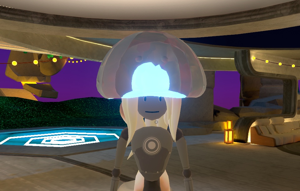 JellyLamp|浮遊クラゲVRチャット用アクセサリー