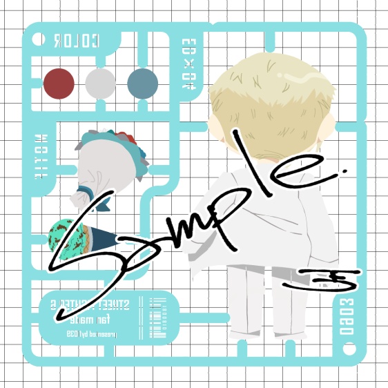 EDアクリルキーホルダー