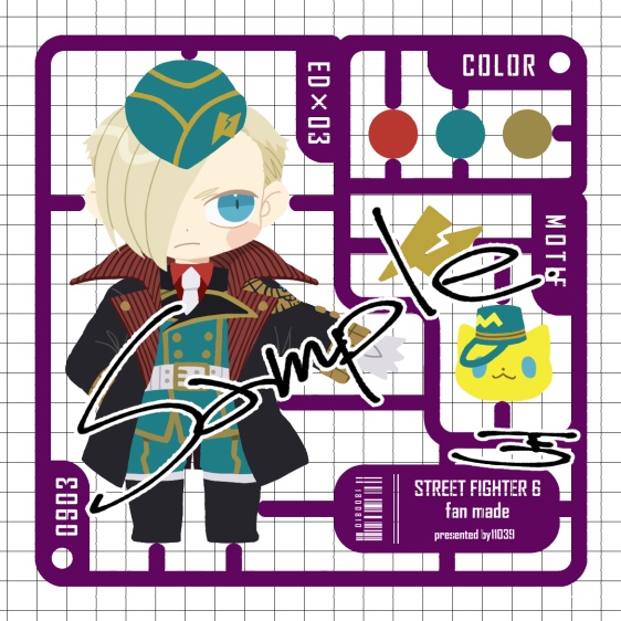 EDアクリルキーホルダー