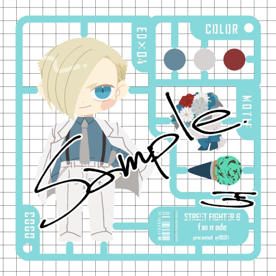 EDアクリルキーホルダー