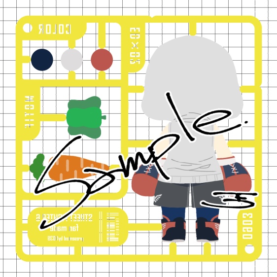 EDアクリルキーホルダー