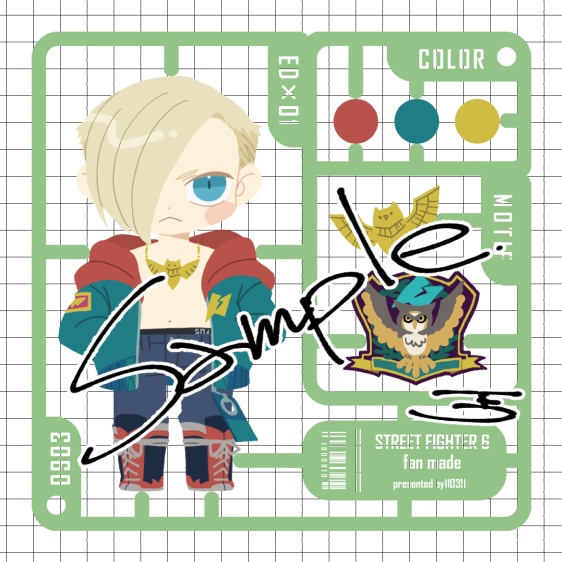 EDアクリルキーホルダー