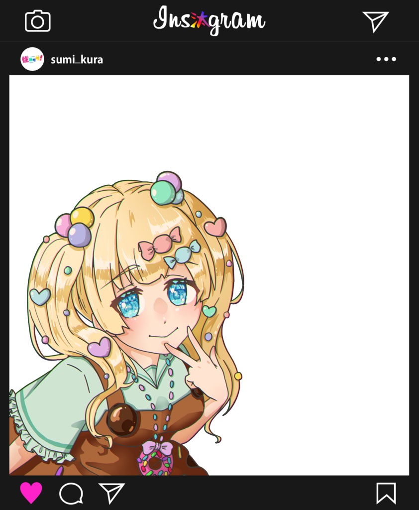 【各メンバー】イン●タ風フレームアクリルキーホルダー(コーティング) - 100 x 100 (mm)