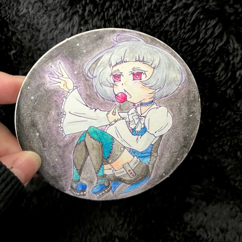 丸型 コースターイラスト2点セット(額なし)