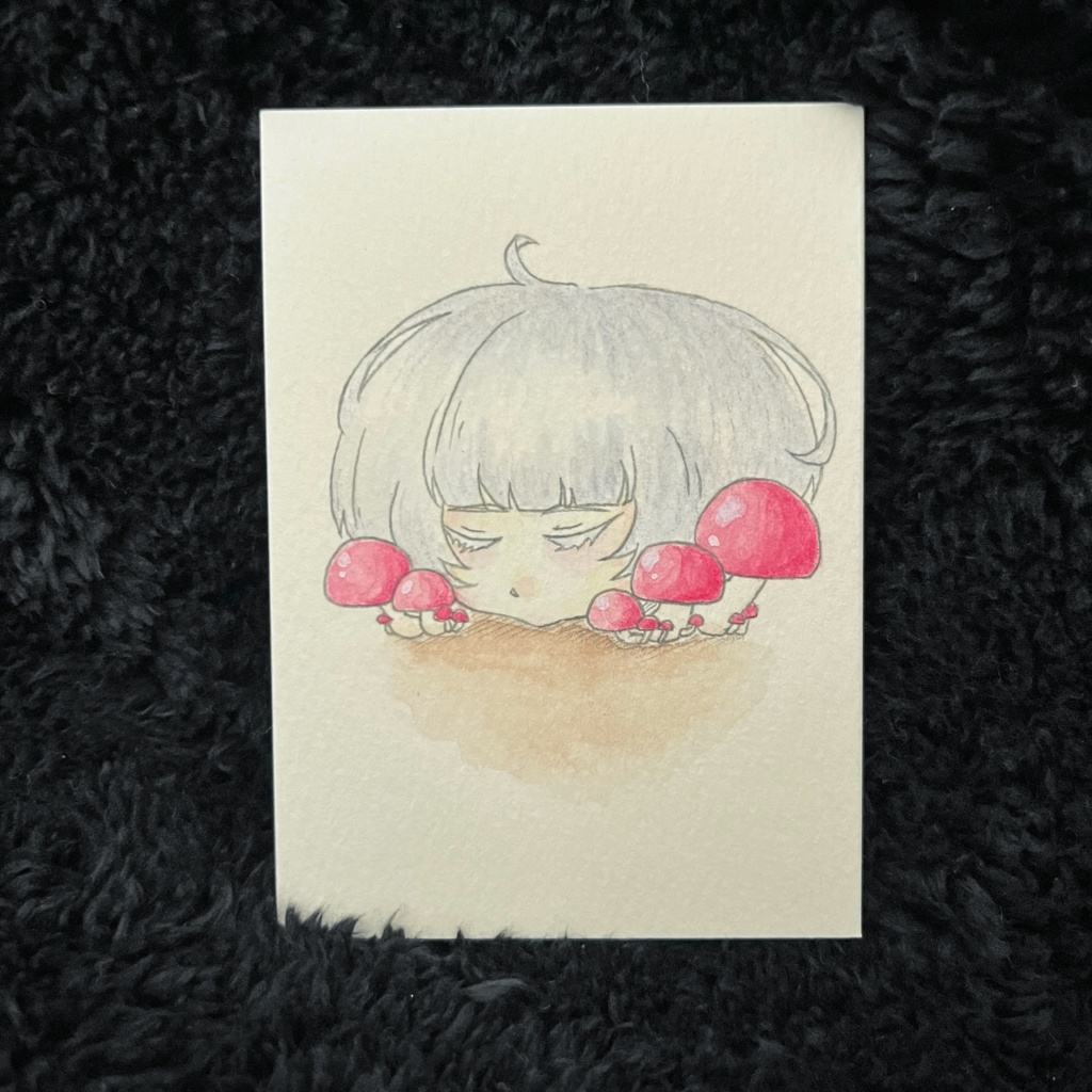 ATC原画（ケースなし）きのこ