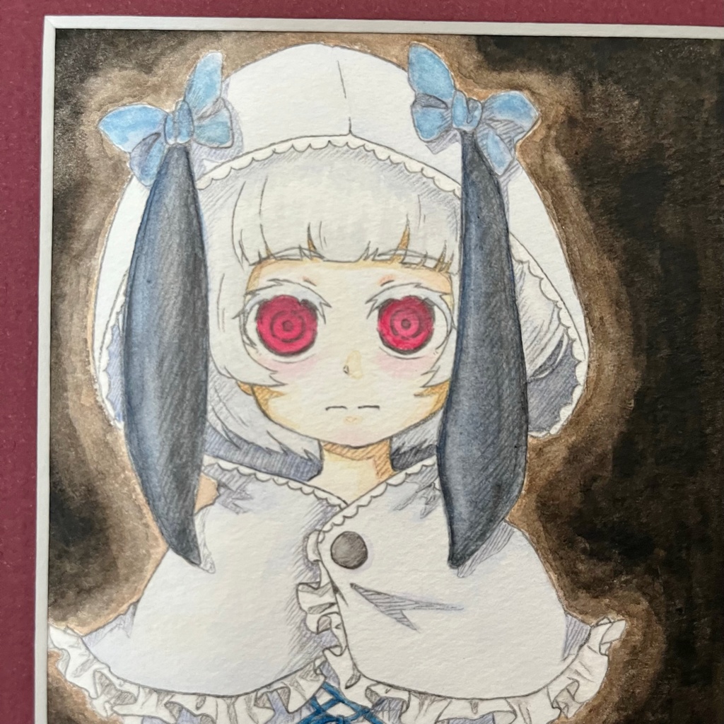 大きめ水彩原画(A4)