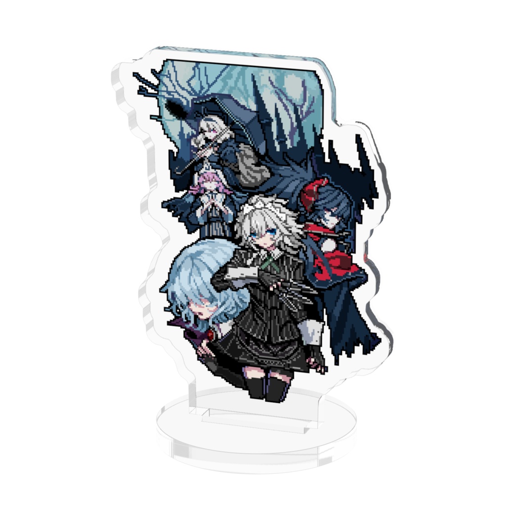 紅魔城レミリアII SWパッケージ ピクセルアートアクリルフィギュア（PIXIV FACTORY）