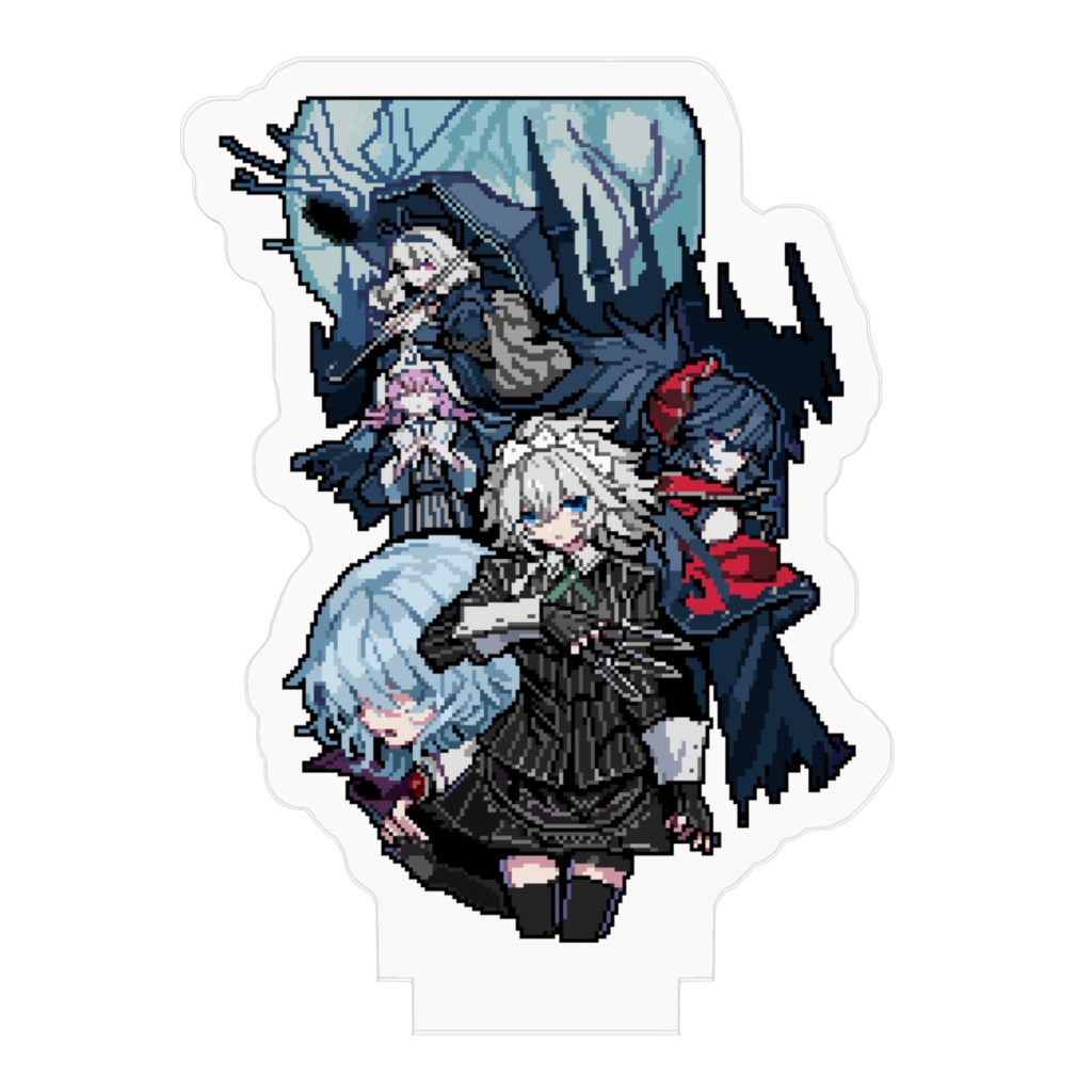 紅魔城レミリアII SWパッケージ ピクセルアートアクリルフィギュア(PIXIV FACTORY)