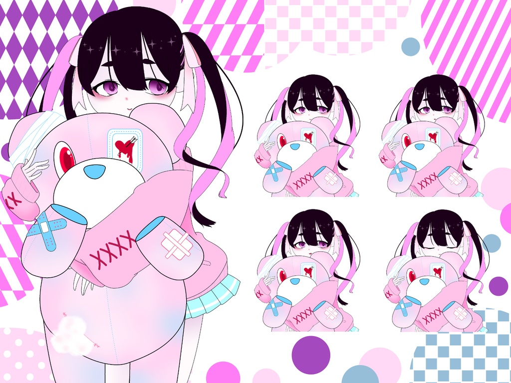 声のみで動かせる口パクアバター - ヤンデレ系 -