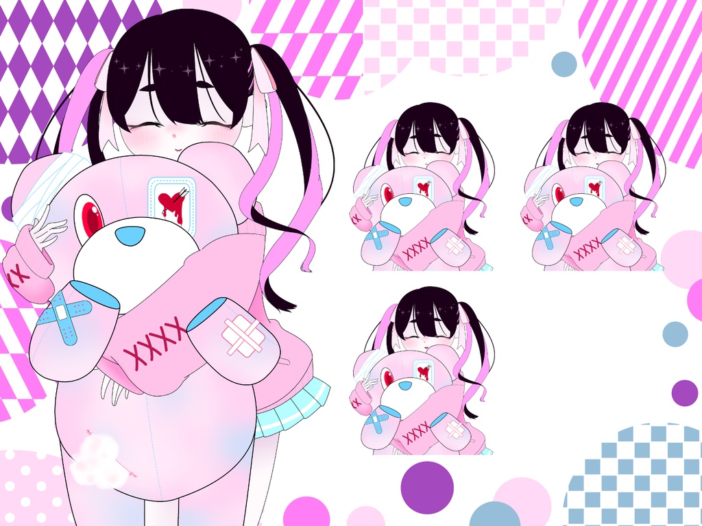 声のみで動かせる口パクアバター - ヤンデレ系 -