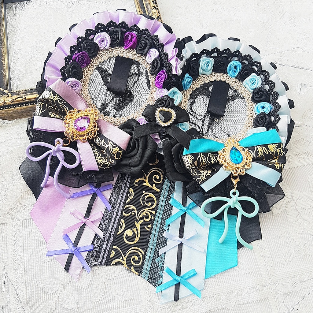 ツインロゼットーblue&purpleー