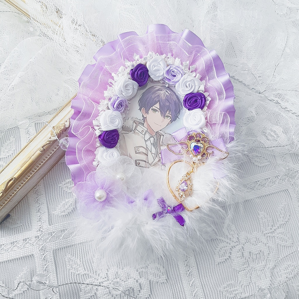 ふわふわうぃんぐトレカケース‐ Purple ‐