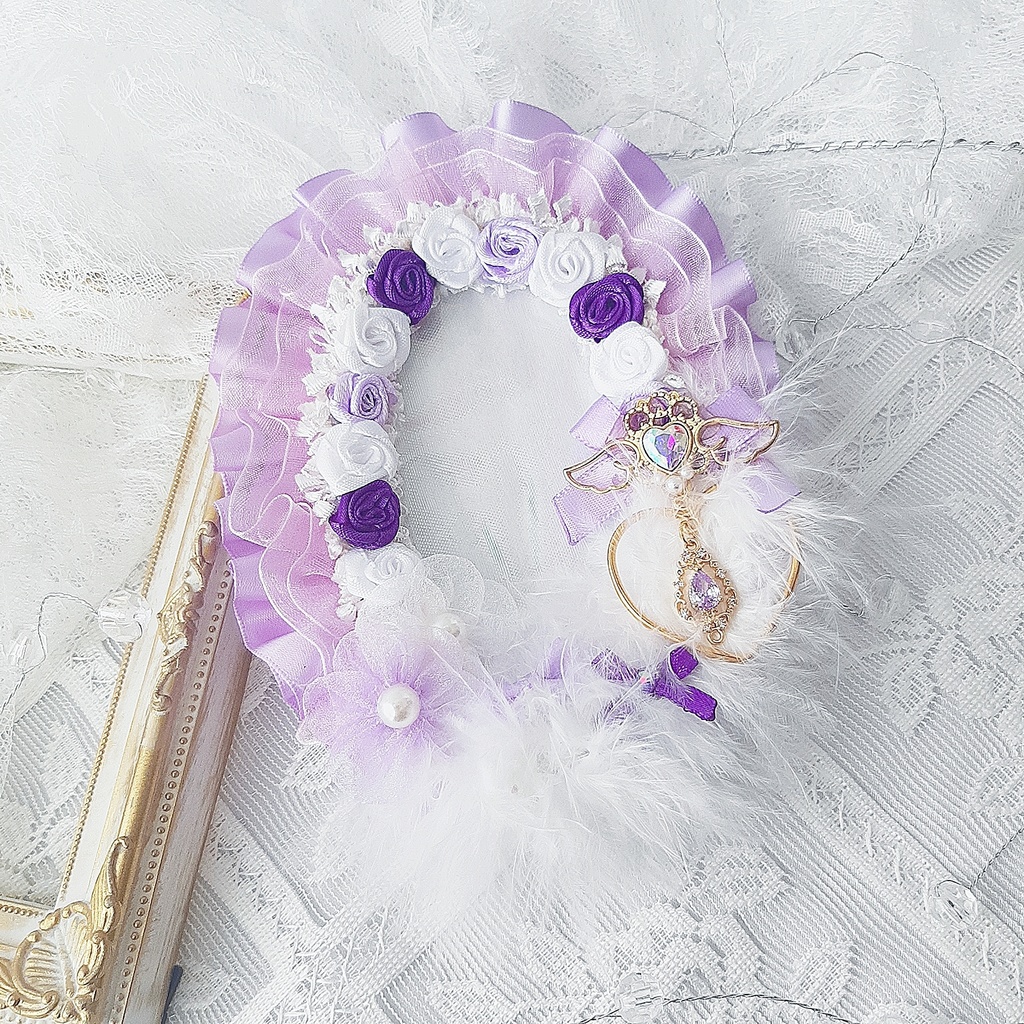 ふわふわうぃんぐトレカケース‐ Purple ‐