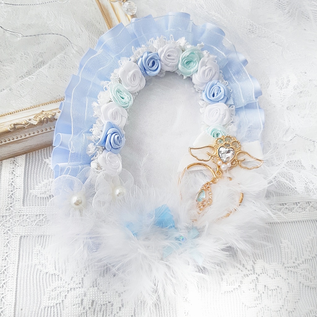 ふわふわうぃんぐトレカケース‐ Light Blue ‐