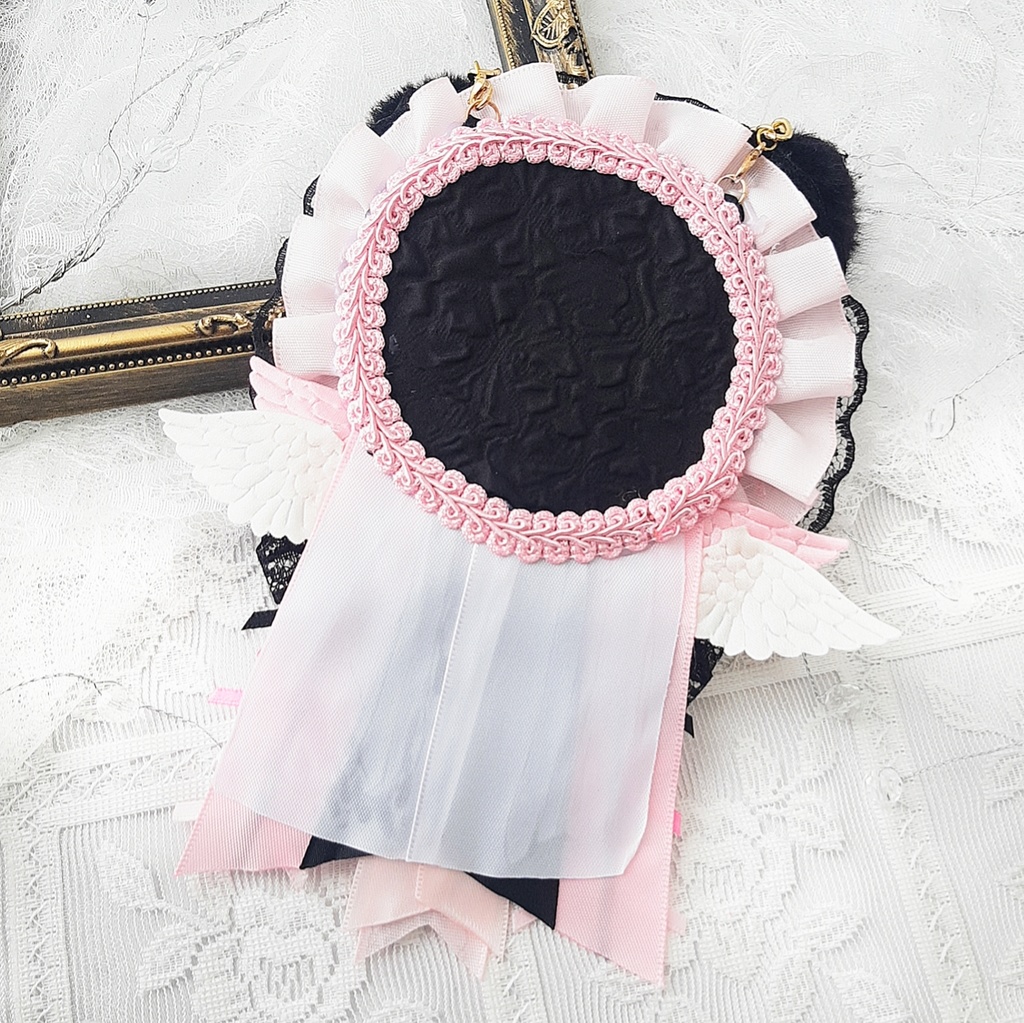 おみみふれんずロゼット- Black Pink -