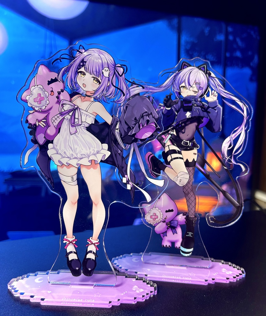 紫宮るな アクリル ぶいすぽ VGGC9th ぶいすぽっ gigoコラボ アクリルスタンド 紫宮るな｜Yahoo
