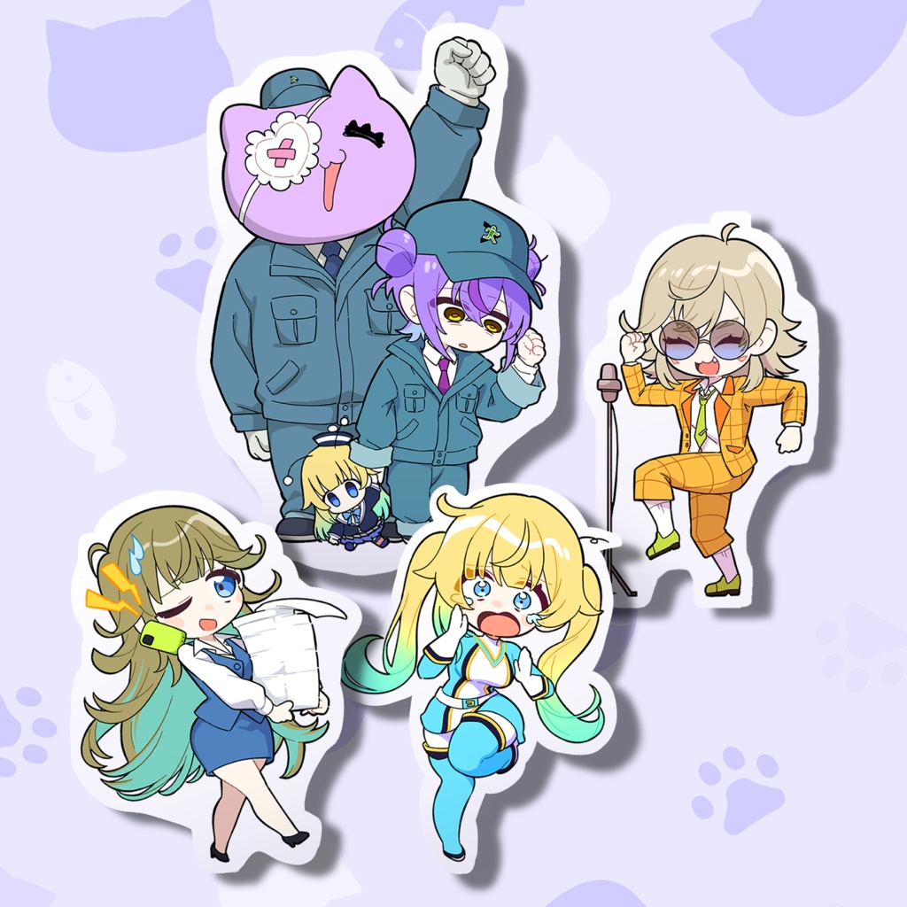 【非公式】とんずらいおっとアクスタセット