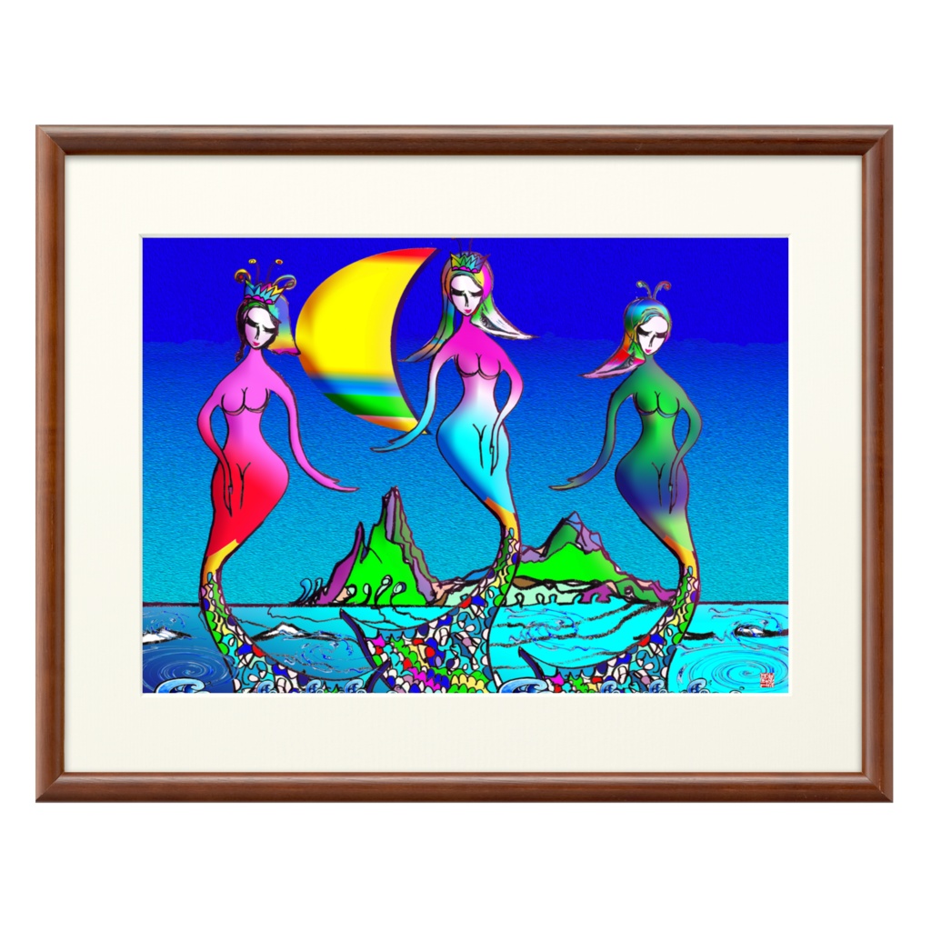 命尊厳・三人の人魚/三権分立:プリモアート