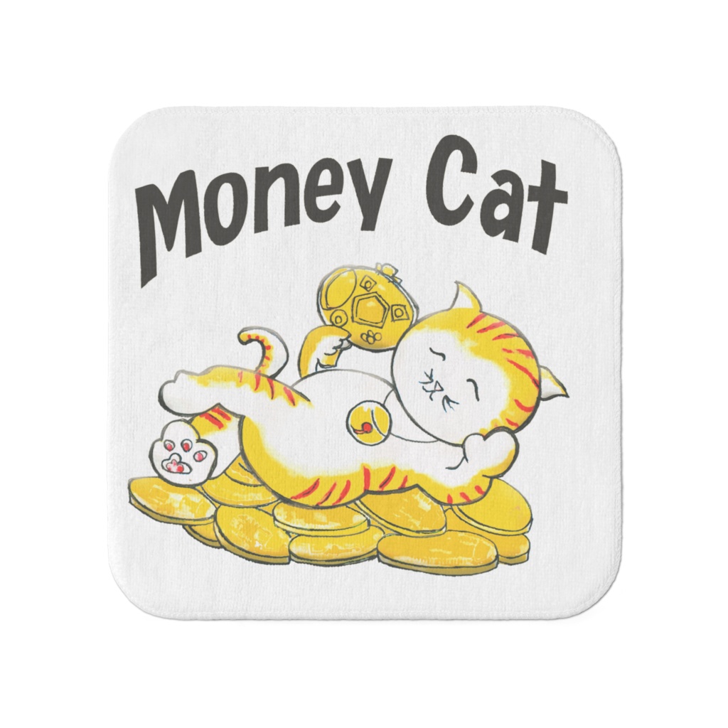 マネーキャットータオル小