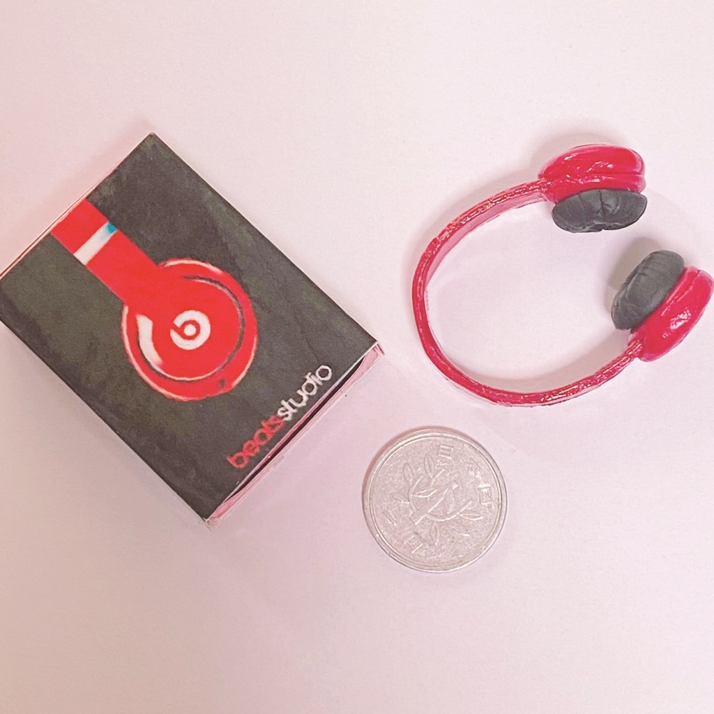 ミニチュア　ヘッドフォン