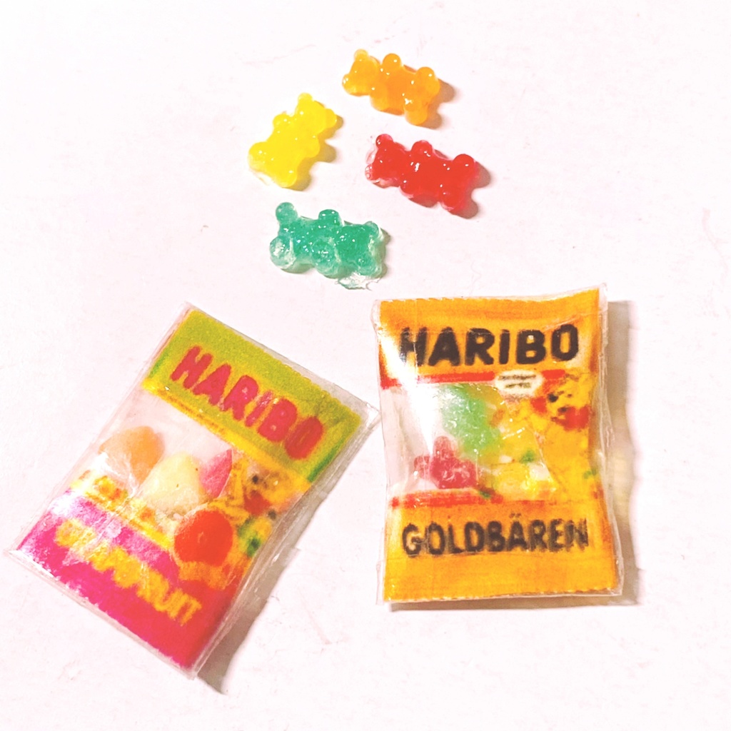 Haribo クマさんグミのミニチュア B B Boo 担当きいろくん Booth Haribo クマさんグミのミニチュア B B Boo 担当きいろくん Booth