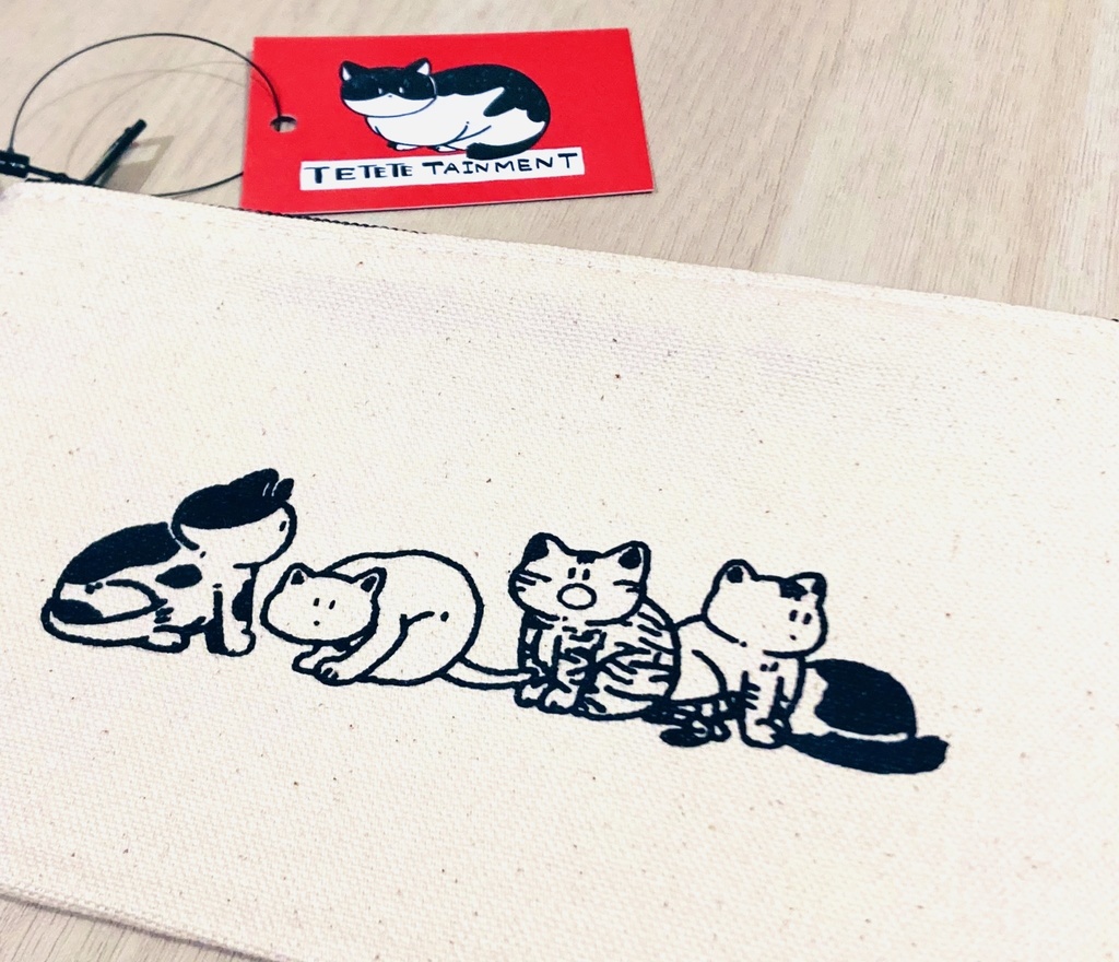 キャンバスポーチ