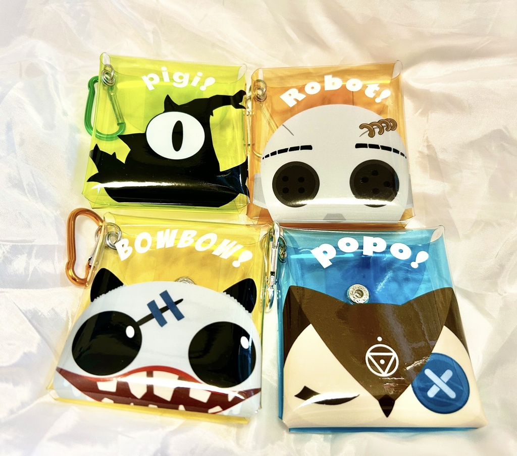 【予約受付】PVCクリアポーチ【5月下旬発送】