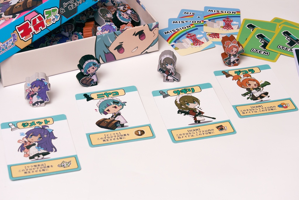 (生産終了)子分コマセット&ルールver.1.1改造キット(メイドマフィアK拡張)