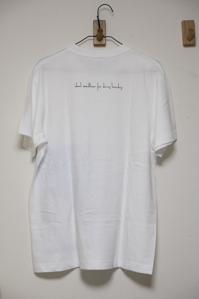 Tシャツ〈洗濯日和〉
